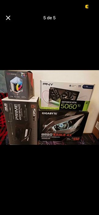 pc gaming - ryzen 7 8700F - RTX 5060 TI