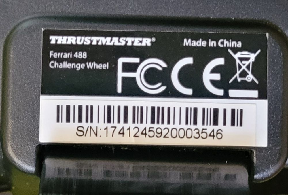 Obręcz kierownicy thrustmaster ferrari 488