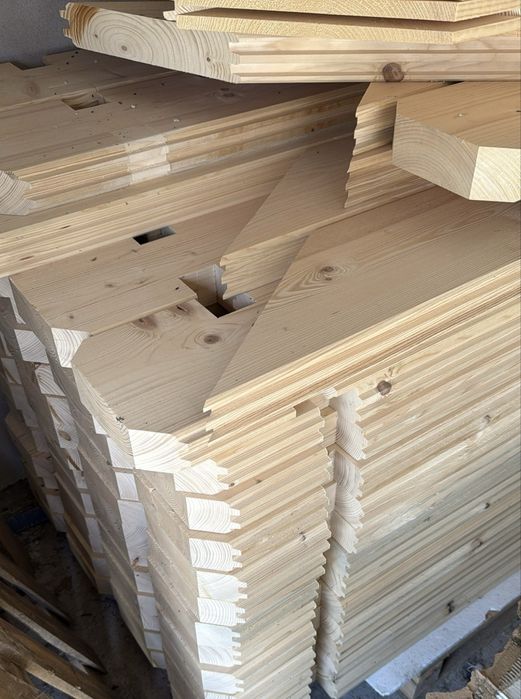 Domek ogrodowy letniskowy na zgloszenie balik deska 70mm z antresolą