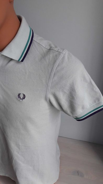 Koszulka polo Fred Perry miętowa