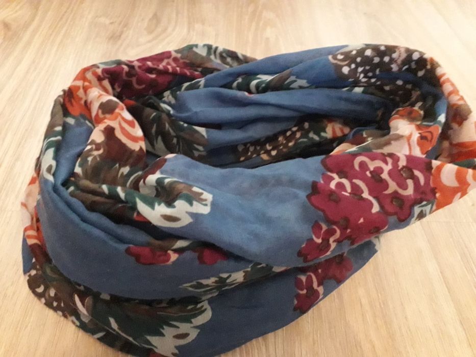 Apaszka komin kwiaty