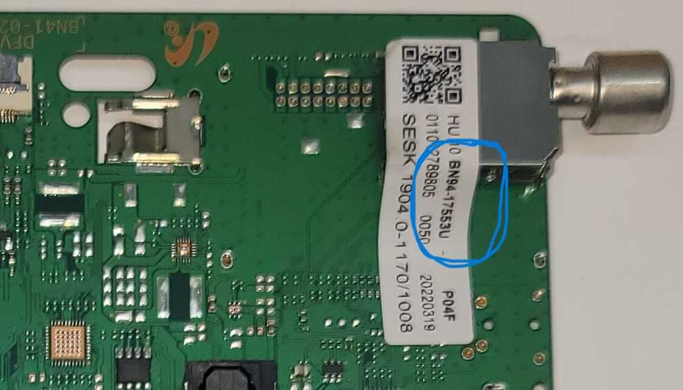 Placa-Mãe 'para TV Samsung' UE55 AU 8005K'
