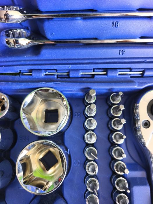 Mala de ferramentas conjunto com 216pcs Chrome vanádio qualidade profissional