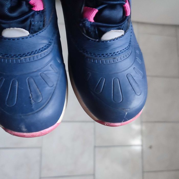 Buty śniegowce kozaki 32 dziecko dziewczyna