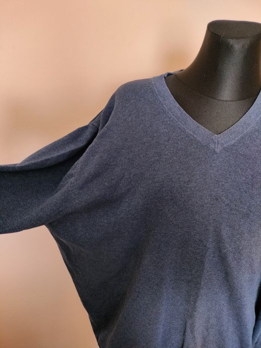 Granatowy męski sweter Jean Paul XXL