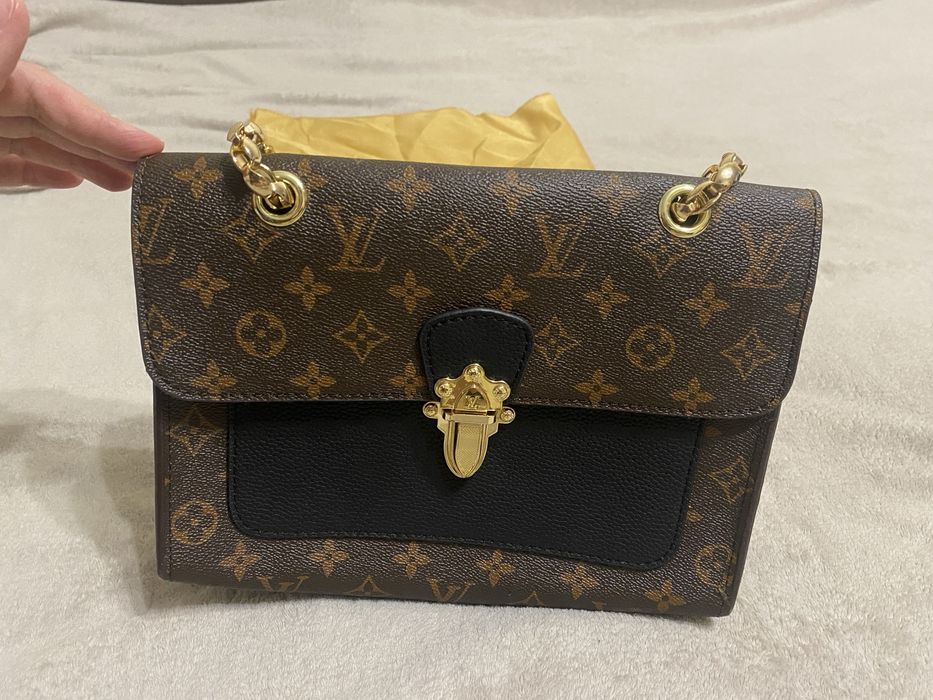 Сумка LV Louis Vuitton Blue Marine Monogram Canvas Victoire Bag