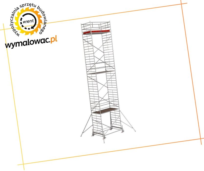Rusztowania aluminiowe jezdne, Elewacyjne, Choinkowe Wypożyczalnia Wy