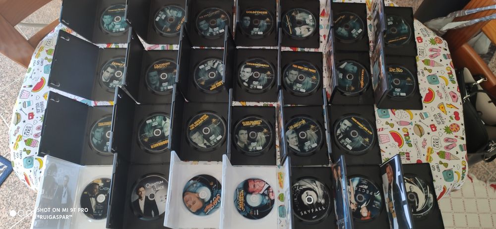 Coleção 007 James Bond em DVD