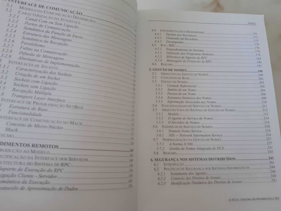 Livro "Tecnologia de Sistemas Distribuídos", Edit. Informática, 2a Ed., como novo