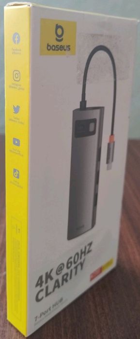 USB-C Hub Baseus Metal Gleam Series 7-in-1