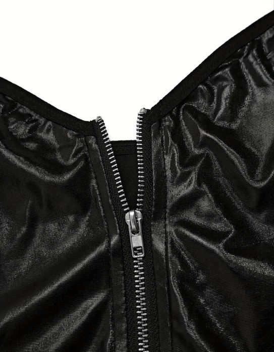 Latexowa sukienka plus stringi rozm L/XL