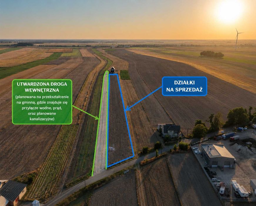 Działki budowlane w Chocianowicach od 96 000 tys zł - Widok 2