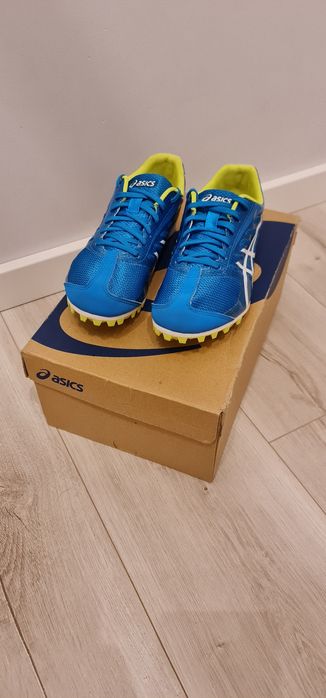 ASICS Hyper LD 5 – kolce lekkoatletyczne | rozm. 37,5 | błękitne