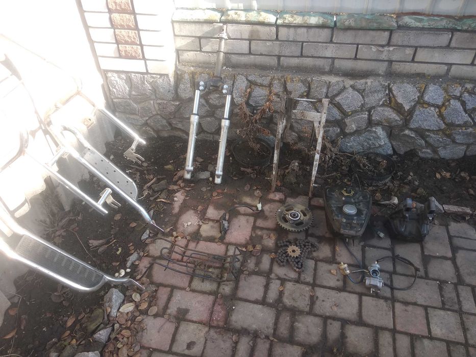 Вилка мопеда  Вайпер актив.