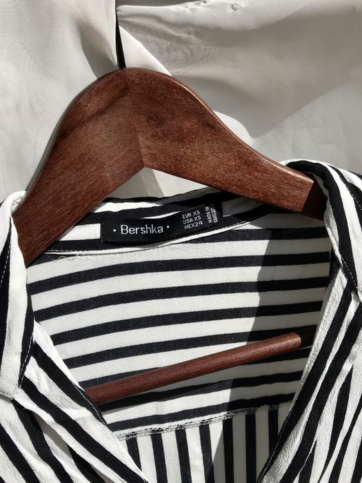 Blusa Riscas Bershka