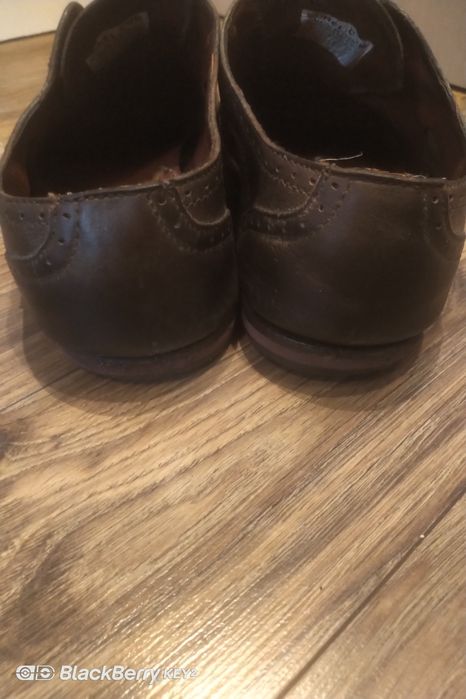 Sorel Brogue Dark Brown - półbuty skórzane meskie brązowe