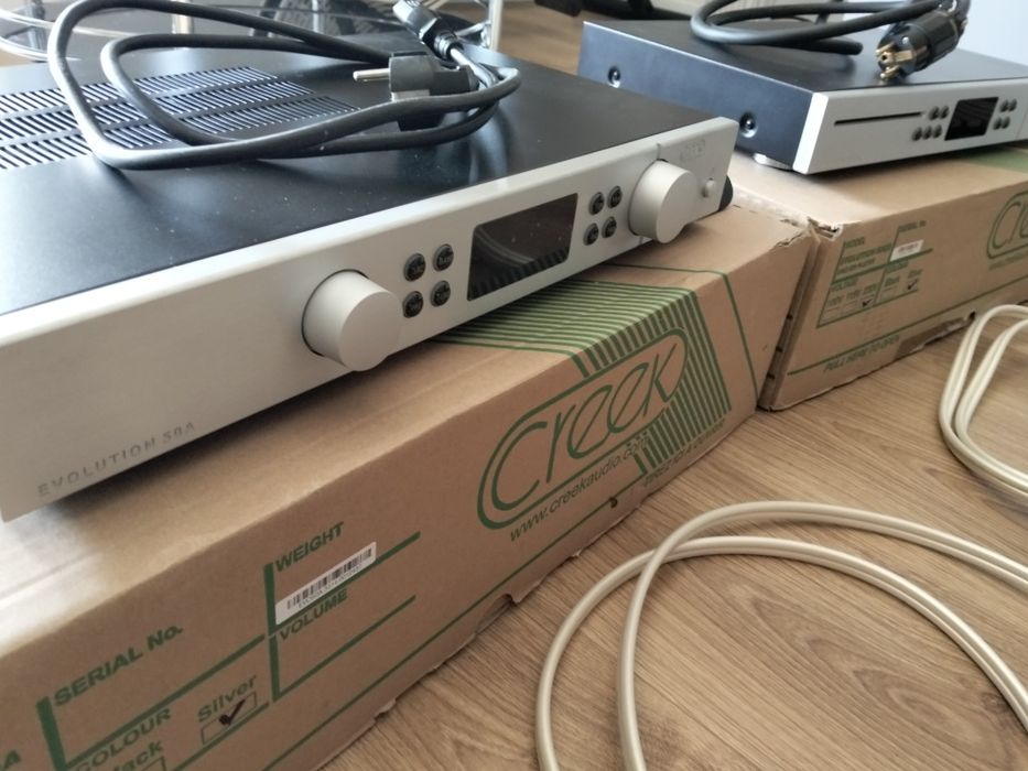 Creek Evolution 50A (Amplificador) + Evolution 50CD (DAC/Leitor CD) - Imaculados502618157660907523