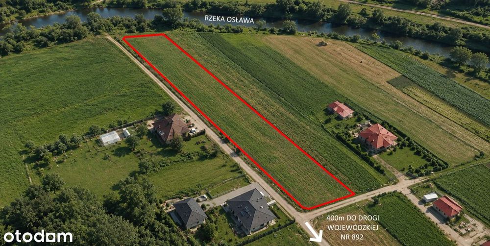 Idealna działka pod budowę domu w malowniczej wsi