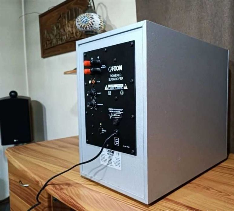 Niemiecki subwoofer aktywny Canton Sub Auto ON/OFF głośnik subufer