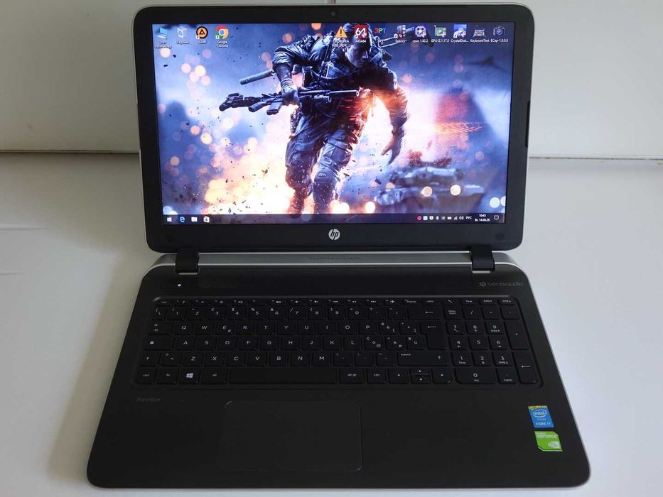 Игровой ноутбук HP Pavilion 15, i7-5500U, 16GB, 1TB, GeForce 840M 4GB, НОВЫЙ АКБ