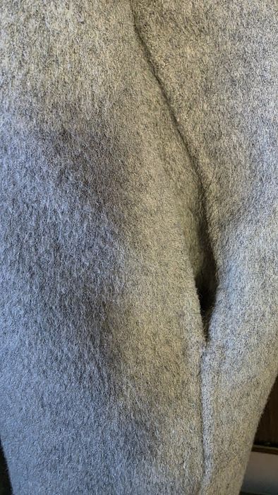 Piękny wełniany lekki płaszcz zara rozm L