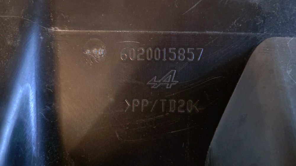 Alpine a110 s wlot powietrza kierownica powietrza łapacz