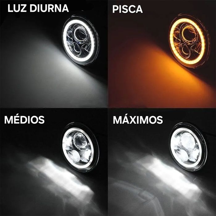 Kit Ópticas Led para Suzuki Samurai