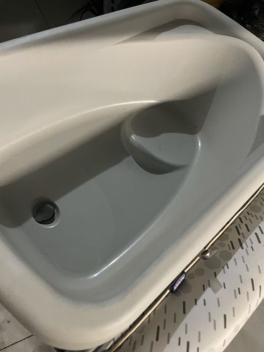 Banheira com trocador chicco