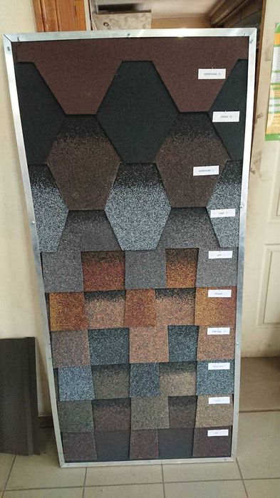 Бітумна черепиця м'яка гнучка покрівля акваізол катепал