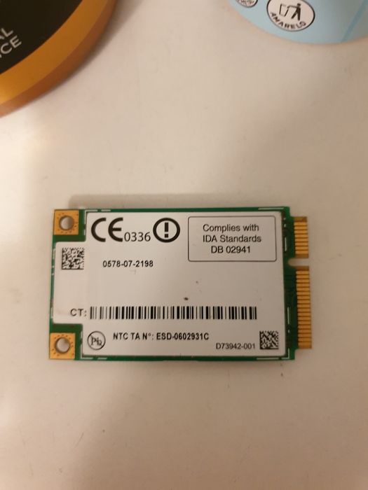 Karta WiFi Intel 4965AGN MM2 / 450 Mb/s 5300AGN, Dell E6400, E6500