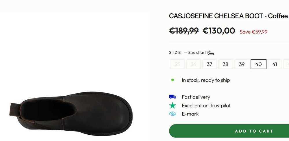 Чоботи жіночі Ca'Shott , 40р