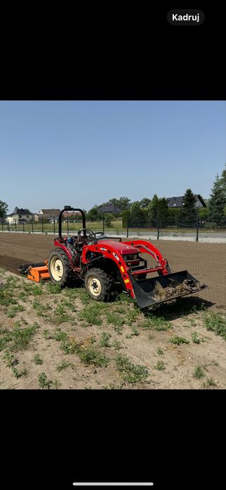Mitshubishi mt 220 ładowacz czołowy mini traktor ciagnik japoński