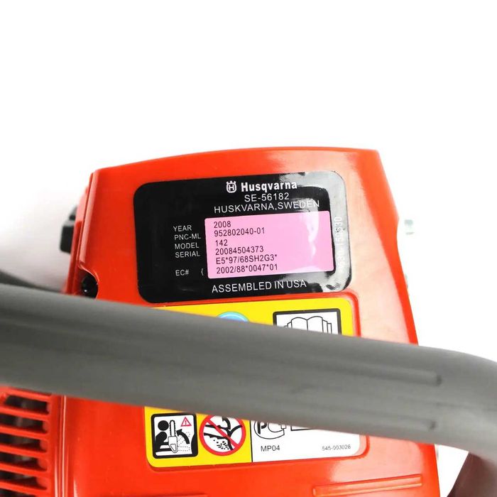 Бензинова пила Husqvarna 142 USA (1,9кВт, 2,6л.с.) Бензопила Хускварна