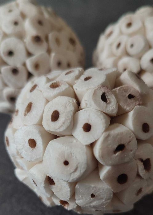 Игрушка для попугаев, шиншилл, крыс, хомяков - мяч из солы.