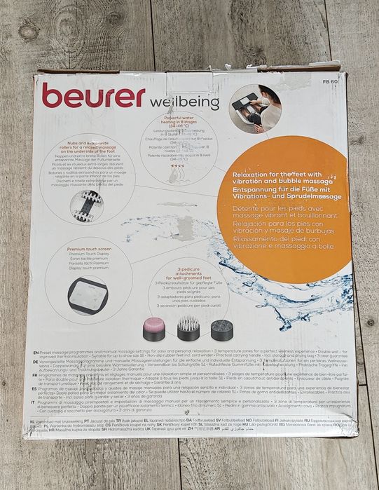 Beurer FB 60 – Wanna do hydromasażu stóp / masażer do stóp