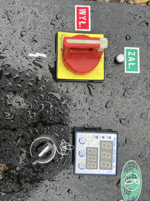 Przemysłowy panel sterowania maszyny