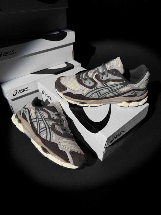 !SALE! ASICS GEL-NYC Beige Grey Brown 41 42 43 44 45 асікс
