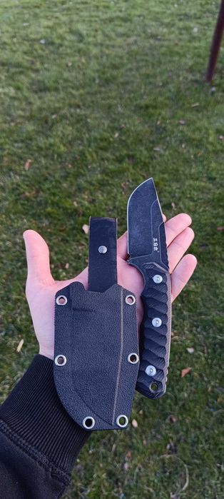 Nóż Sanrenmu S738 Blackwash
