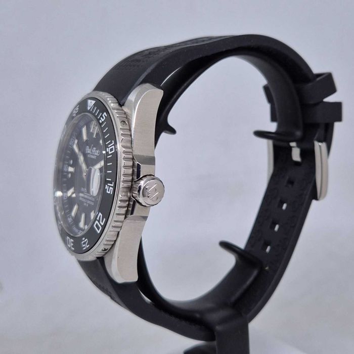 Promocja Paul Picot Paul Mariner 5 Newton P4354 Black rubber