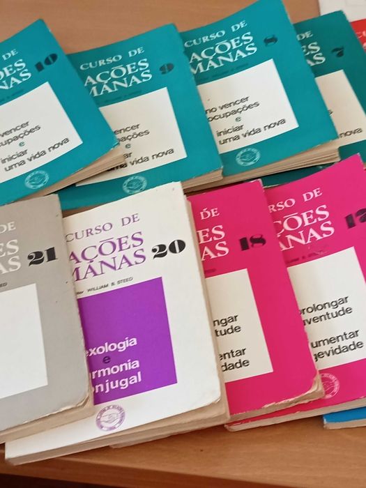 Colecção de livros curso de relações humanas