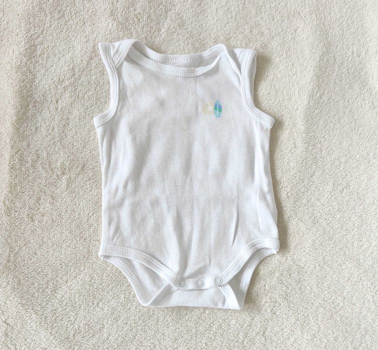 Body niemowlęce Inextenso 54 59 56 białe bawełna