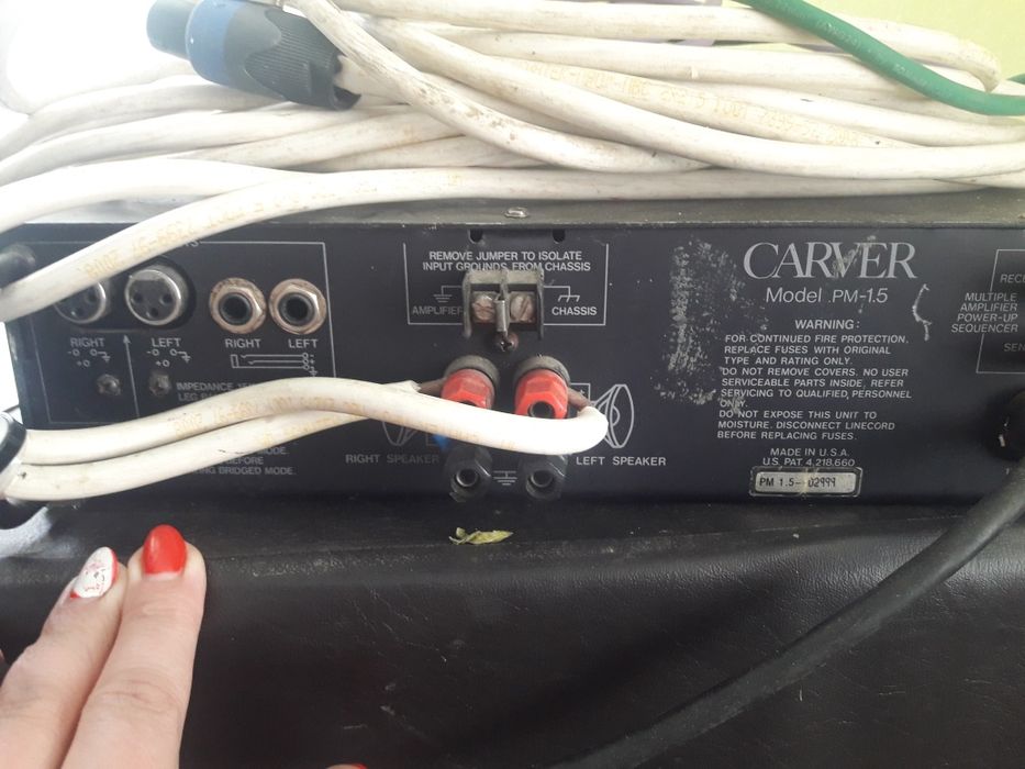 Продам підсилювач CARVER