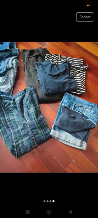 Roupa de grávida usada