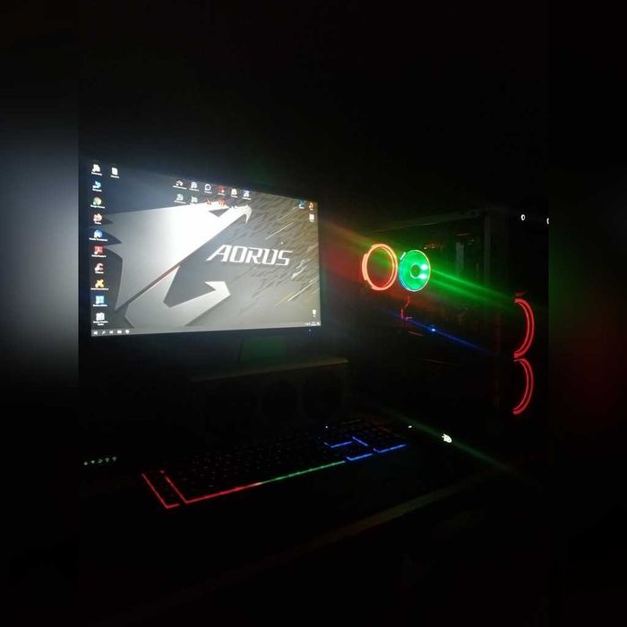 Komputer do Gier RTX 3060Ti 16GB Ryzen 5 3600 Składanie Komputerów PC