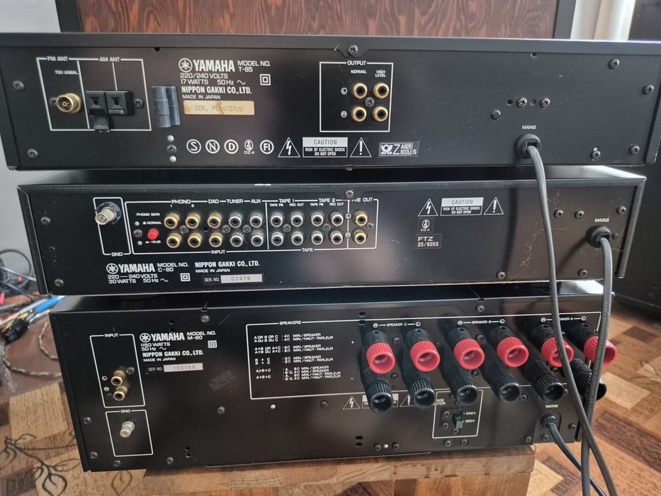 Zestaw YAMAHA M-60, C-60, T-85
