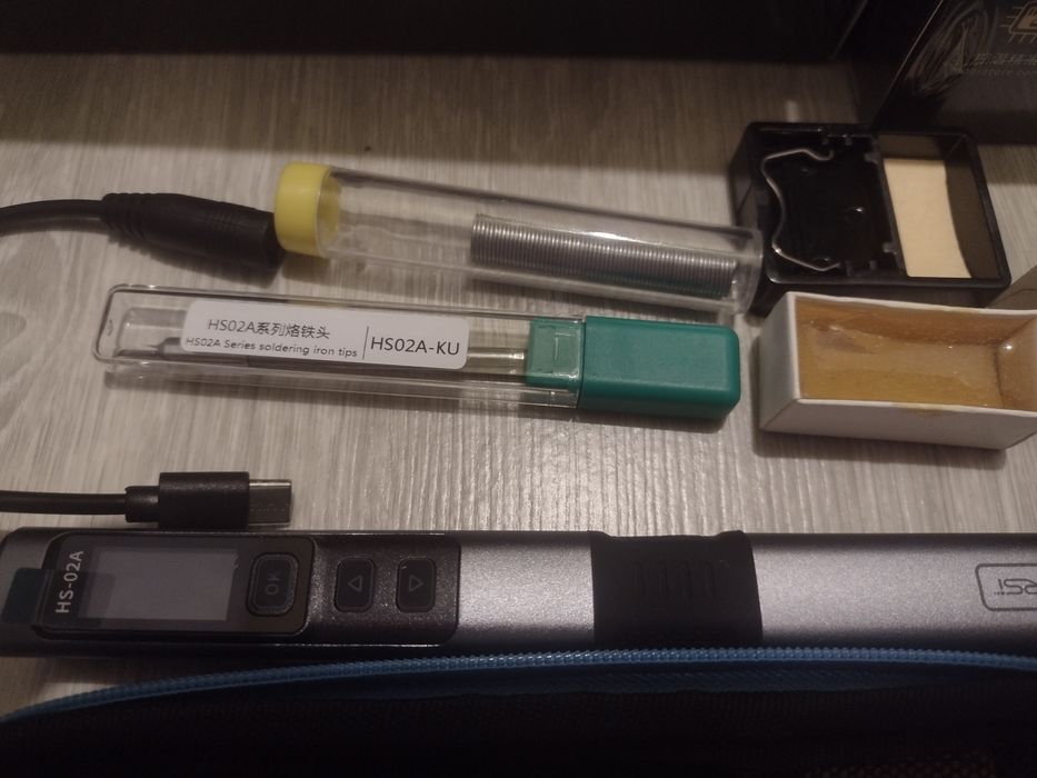 Розумний паяльник FNIRSI HS 02A 100W