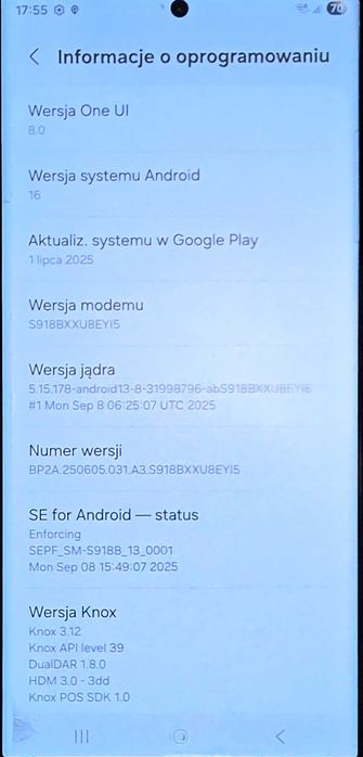 Samsung Galaxy s23 Ultra 12/512GB 6,8" 120Hz 200Mpix Czarny