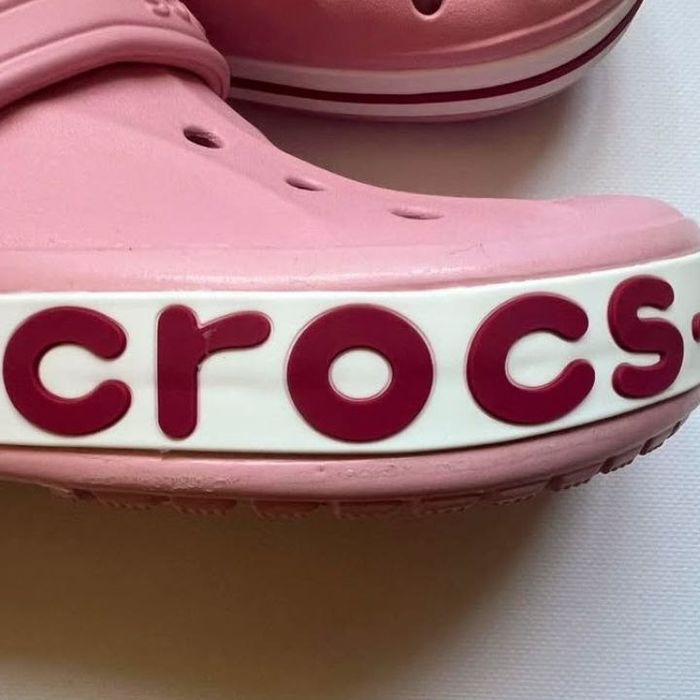 Жіночі шльпанці  Crocs bayaband  pink