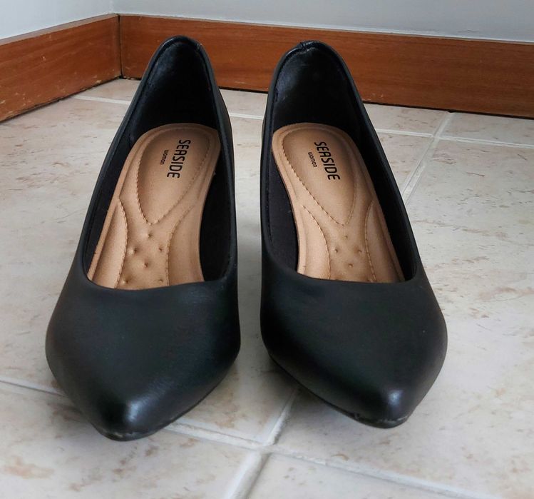 Sapatos Pretos com Salto - Seaside
