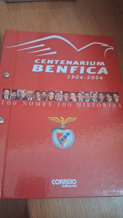 Livro  centenarium Benfica 1904-2004 correio da manhã